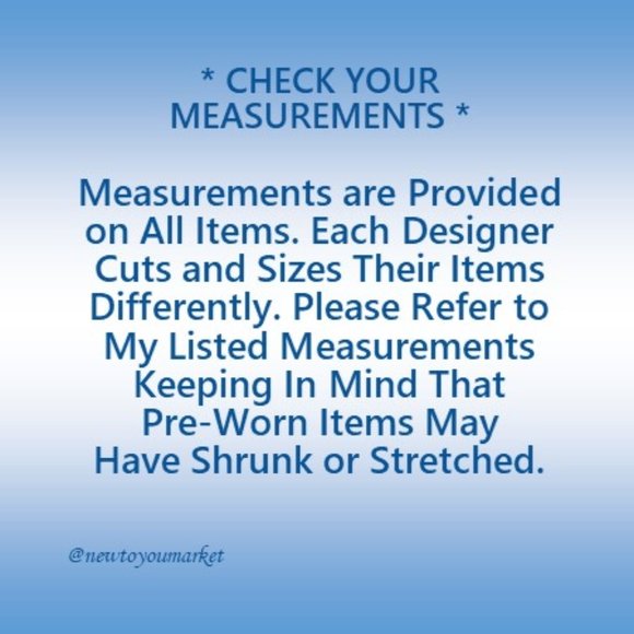 Welcome to My Closet and Other Information - Please Read My Closet Policies - Picture 5 of 16